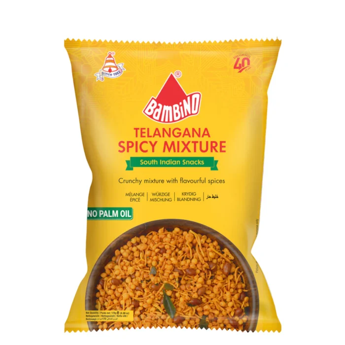 Bambino Telangana Spicy Mixture - 170g - Image 1