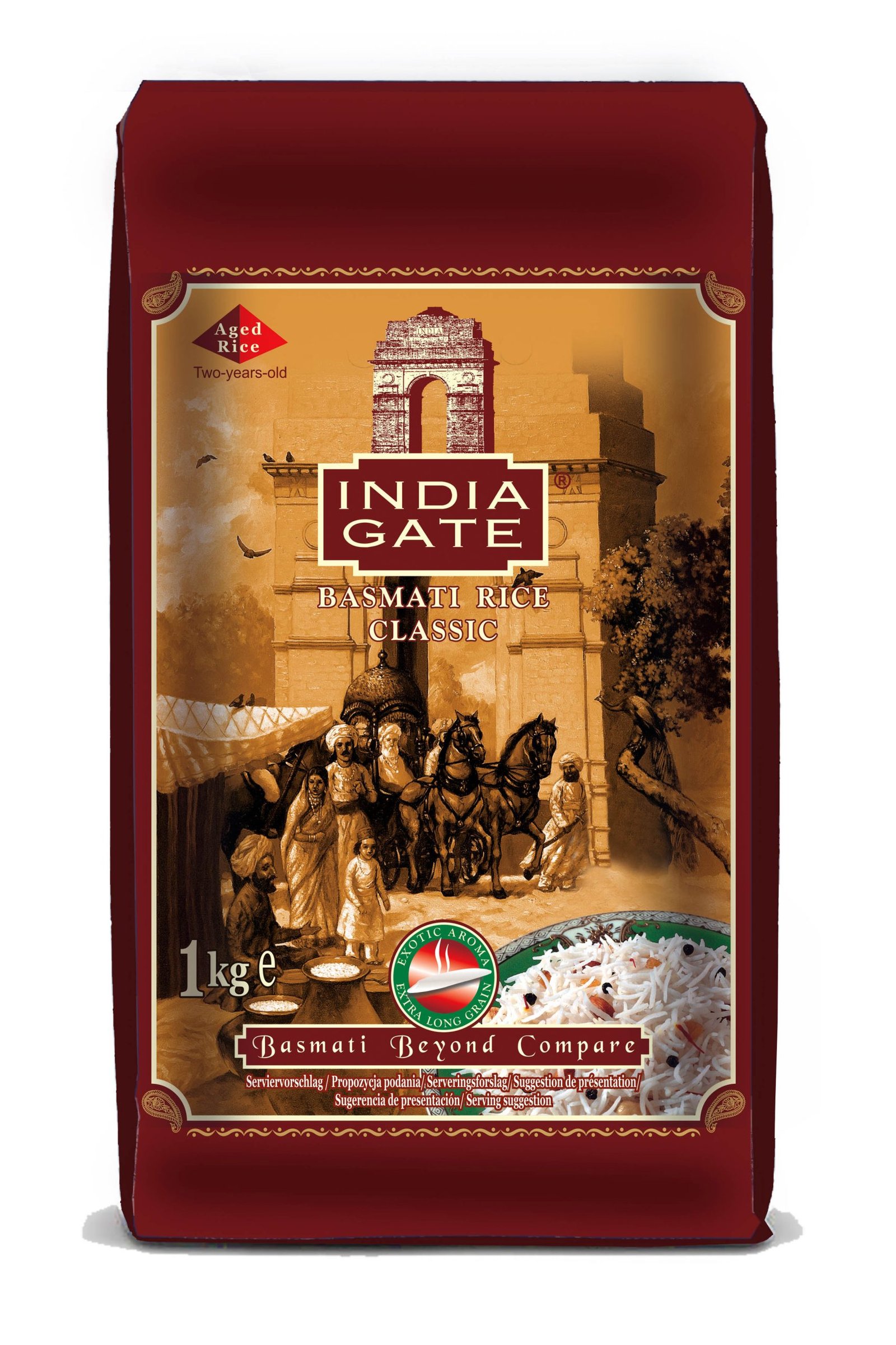 India Gate Classic Basmati Rice – 2kg India Gate Classic Basmati Rice – 2kg - Image 1
