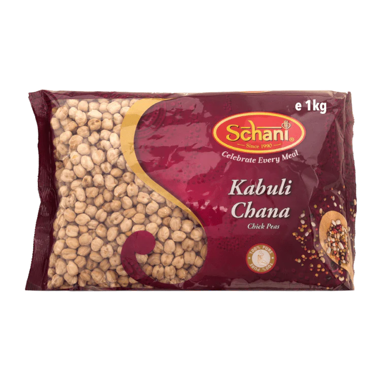 Schani-1kg-Kichererbsen--Kabuli-Chana- Schani Kabuli chana (chick peas) – 1kg - Image 1